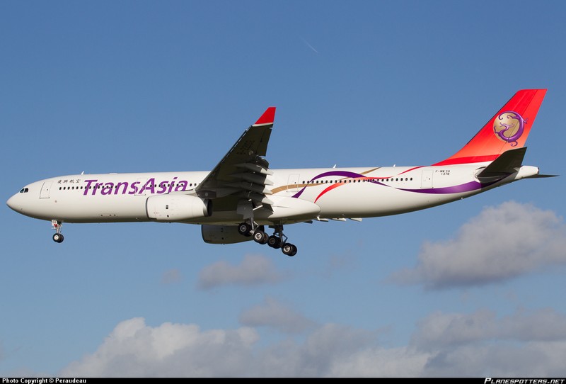 Dan may bay cua hang khong Dai Loan gap nan TransAsia Airways